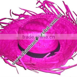 STRAW HAT FRAYED EDGE thumbnail-1