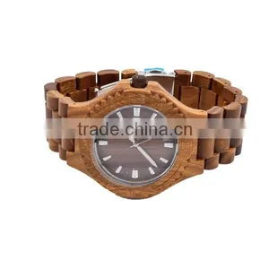 2016 High Quality Fashion Wood Watch Men Wrist Watch Trade Assurance thumbnail-2