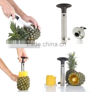 Stainless Steel Fruit Pineapple Peeler Corer Slicer Cutter For Kitchen Gadget thumbnail-1