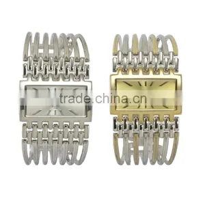 New Models Exclusive Design Square Case Big Bracelet Band Watch Stainless Steel Back Women thumbnail-5