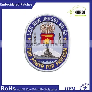 Hot Sale Cheap Custom Embroidery Badge/patch/Label for Clothing thumbnail-3
