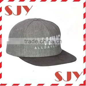 Custom 3D Embroidery Suede Snapback Hat Cap Wholesale thumbnail-6