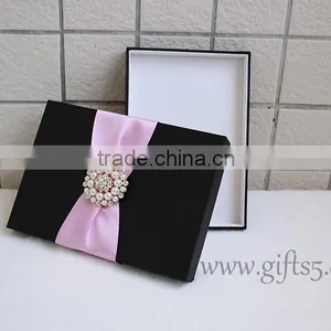 Black Wedding Invitation Boxes Wholesale thumbnail-3