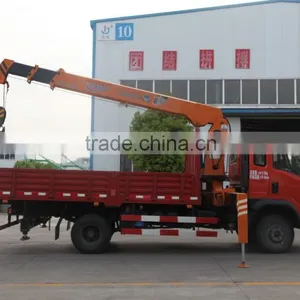 5 Ton Truck Mounted Crane SQ5S3 High Quality 125Kn.m at 2.5 m Crane Truck on Sale Truck Crane thumbnail-5