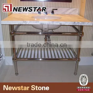 White Marble Standard Vanity Base thumbnail-1