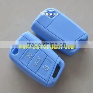 V 3 Button Smart Key Pack (light Blue) Silica Gel thumbnail-1