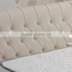 French Style Elegant Latest Double Bed Full Size Bed on Sale thumbnail-2
