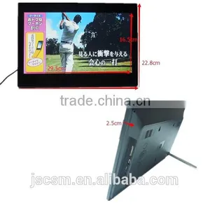 13.3 Inch Digital Photo Frame Adversting Player Vesa Holes Hanging Wall Customize thumbnail-1