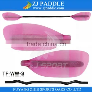 Transparent Fiberglass Whitewater Rafting Paddle thumbnail-1