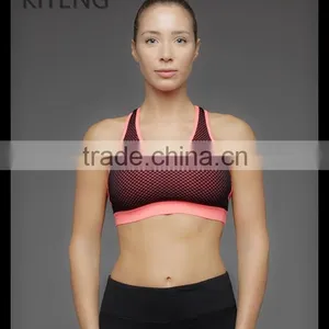 Kiteng (ODM/OEM Factory)Women Wholesale Sports Bra With Mesh Bra Yoga Fitness Sports Bra Office In United States (USA) thumbnail-4