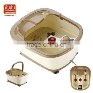 Heating Foot Spa Washing Basin. Foot Spa Massager. Vibrating Electric Foot Massager thumbnail-1