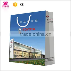 Logo Printing Flat Bottom Kraft Paper Bag for Shopping thumbnail-3