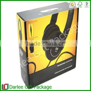 Recycled Headphone Custom Corrugated Paper Electronic Packaging Box thumbnail-1