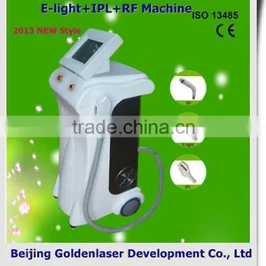 2013 New Style E-light+IPL+RF Machine Www.golden-laser.org/ Depilacao thumbnail-1
