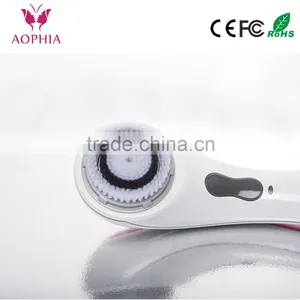 Rechargeable Waterproof Sonic Wireless Rechargeable Electric Facial Cleansing Brush thumbnail-1