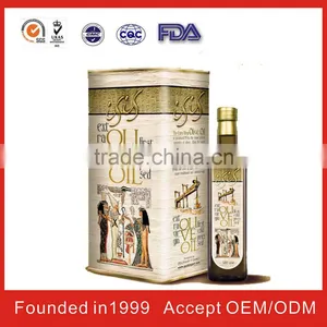 250ML/500ML/750ML Olive Oil Tin Can/Box Wholesaler thumbnail-1