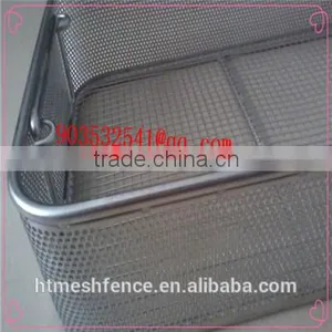 Medical Instrument Cleaning Baskets Stainless Steel Instrument Basket Small Wire Mesh Baskets thumbnail-2