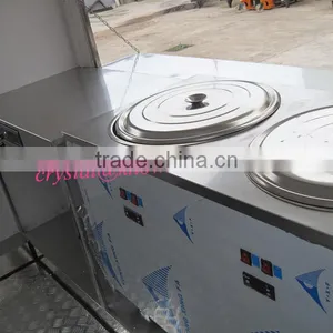 Mobile Fried Ice Cream Roll Food Carts for Sale Modern Mobile Food Cart Mobile Food Cart thumbnail-1