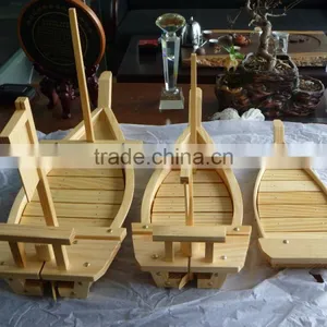 High Quality Factory Wholesale Disposable Sushi Wooden Boat Used Japan With ISO thumbnail-6