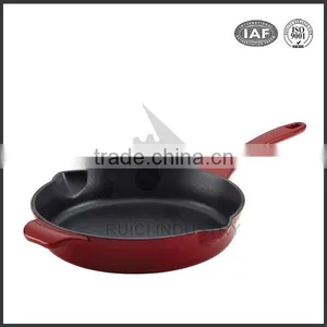High Quality Red Enamel Cast Iron Pot thumbnail-1