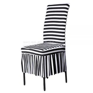 Black and White Chair Covers Home Half Chair Covers thumbnail-3