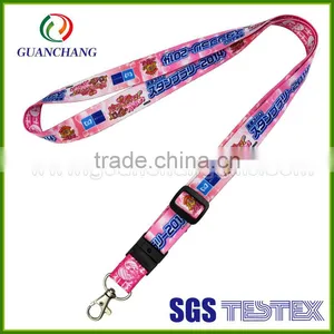 On China Market Custom Funny Pretty Cartoon Logo Lanyards for Kids thumbnail-1