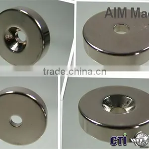 Permanent 15mm Strong Neodymium Ring Magnet N52 thumbnail-1