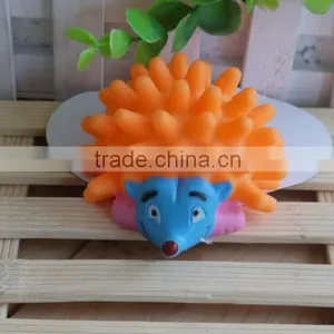 Factory Direct High Quality Nontoxic Hedgehog Rubber Dog Toy Wholesale Squeal Rubber Pet Toy thumbnail-1