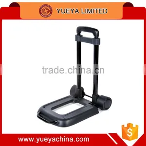 Folding Shopping Trolley Mini Push Hand Travel Luggage Cart Portable Foldable thumbnail-1