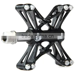 Mountain Road Pedal Bike Bicycle Pedal 3 Bearings CNC Titanium Ti Axle Magnesium Antiskid Ultralight Pedal thumbnail-2
