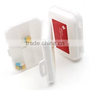Hot Sale Double Layer Plastic Dispenser 7 Day Pill Organizer thumbnail-2