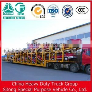3 Axle or 2 Axle Car Transport Semi Trailer for Sale thumbnail-4