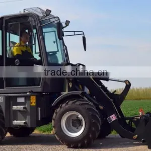 Manufacturer China1000kg Small Wheel Loader With Lowest Price thumbnail-2
