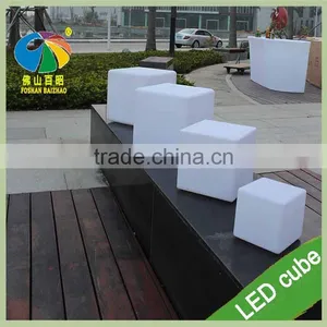 60 CM Cubes Colorful Useful Chairs Tables Furniture LED Cube Lighting thumbnail-1
