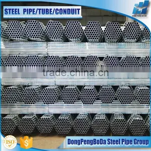 Q195 Square Cut Round Pre Galvanized Steel Tube thumbnail-5