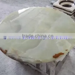 POLISHED GREEN ONYX TABLE TOPS COLLECTION thumbnail-3