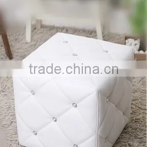Made From SinoFur Best Sale Ottoman With Crystal thumbnail-1