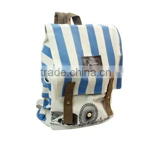 Store More Beautiful Design Canvas Backpack, School Backpack, Hiking Backpack thumbnail-2