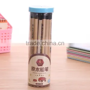 Factory Direct Sale HB Hexagonal Drawing Natural Wood Pencils thumbnail-3