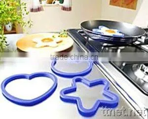 Heart & Star Shape 100% Food Grade Silicone Egg Fired Mold thumbnail-1