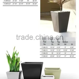 Fiberglass Flower Pot Plastic Flower Pot thumbnail-1