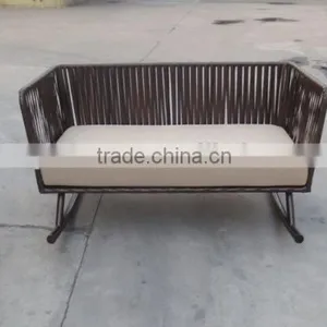 Relax Rattan Rocking Lounger Set thumbnail-2