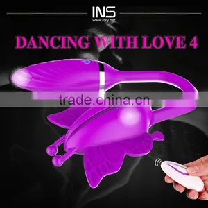 INS Dancing With Love 4 New Sex Love Remote Control Double Vibrating Eggs for Woman thumbnail-1