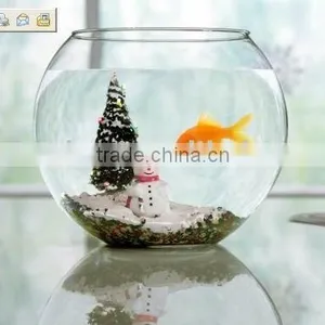 Round Glass Fish Bowl&container thumbnail-1