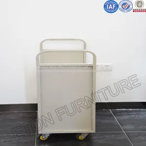 Library Steel Mobile Book Cart thumbnail-1