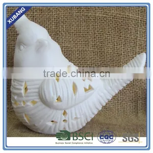 Christmas Love Bird Led Light Ceramic Bird Decor thumbnail-4