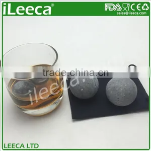 Customized Shape Whiskey Rocks Set With Sphere Chilling Stones for Christmas Promotion Gift Sets thumbnail-4