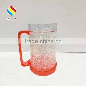 Hot Sale Plastic Ice Beer Mug With Customer Design thumbnail-1