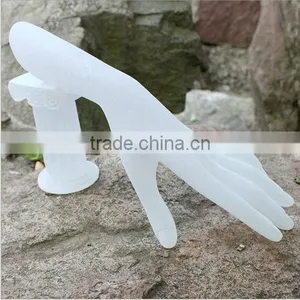 Resin Black Velvet Ring Bracelet Display Stand Hand Model thumbnail-1