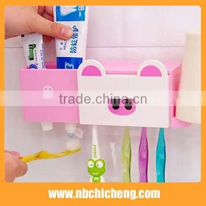 Cartoon Style Plastic Kid Toothbrush Holder With Suction Cups thumbnail-2